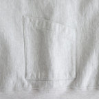 Thin-Sweat Separate-Pocket Hoodie P/O #HeatherWhite [bROOTS25S20]