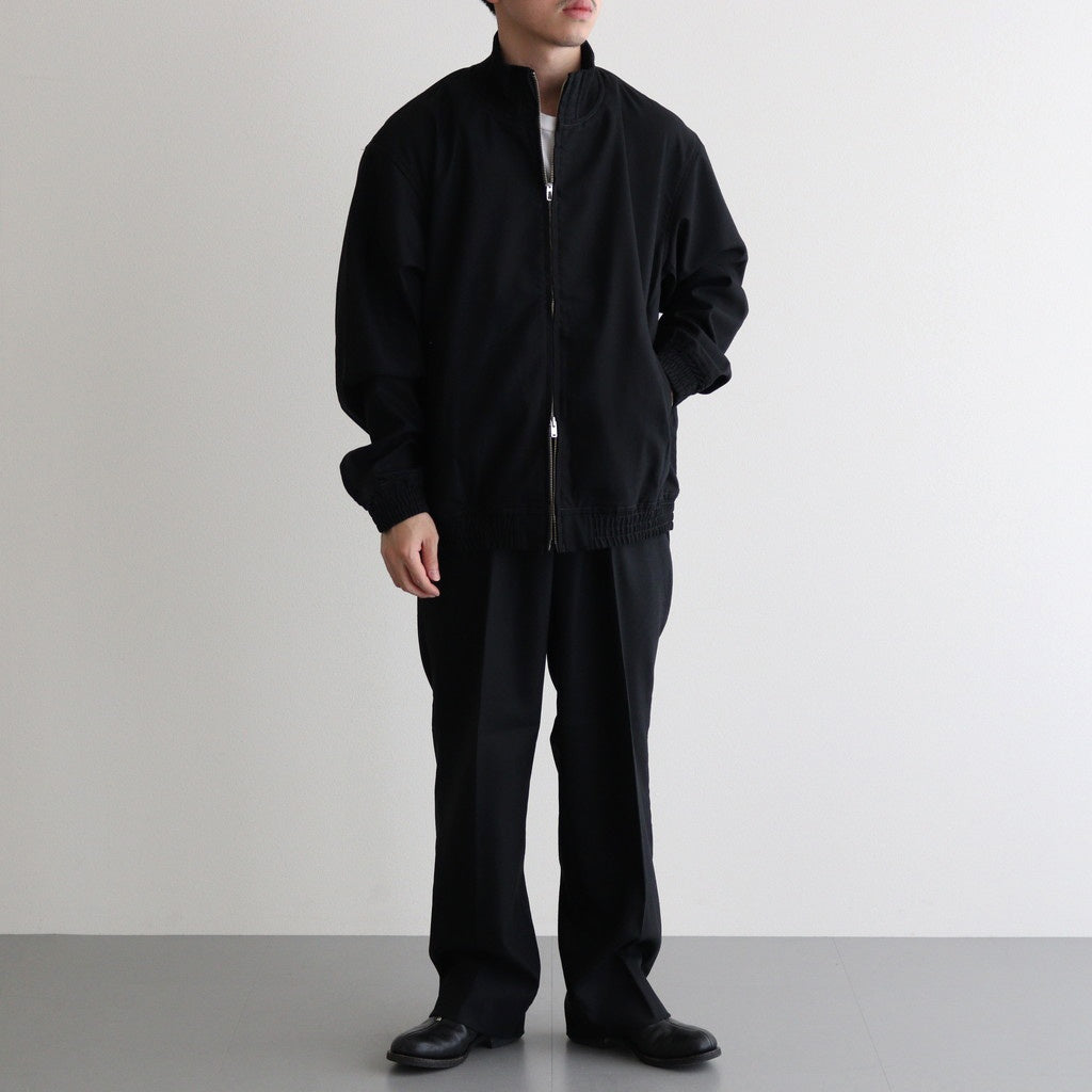 W/CA TRACK JACKET #BLACK [PMLW-OT02]