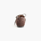 ITALIAN MILITARY BICYCLE #BROWN SUEDE/BROWN [710FLTS]