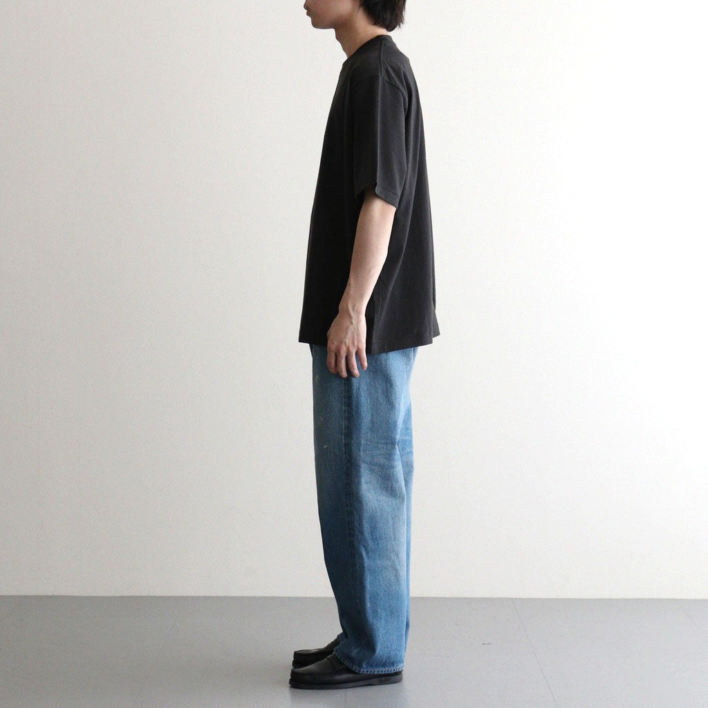 b Patch Tee WIDE #InkBlack×Charcoal [bROOTS25S34S26C]