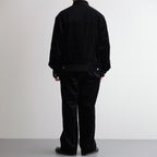 PUFFED MANDARIN COLLAR WORK JACKET #BLACK [A25C13BL01C]