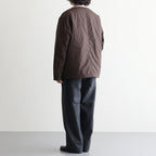 Wool Nylon Melton Pants #Charcoal [S26FC053]
