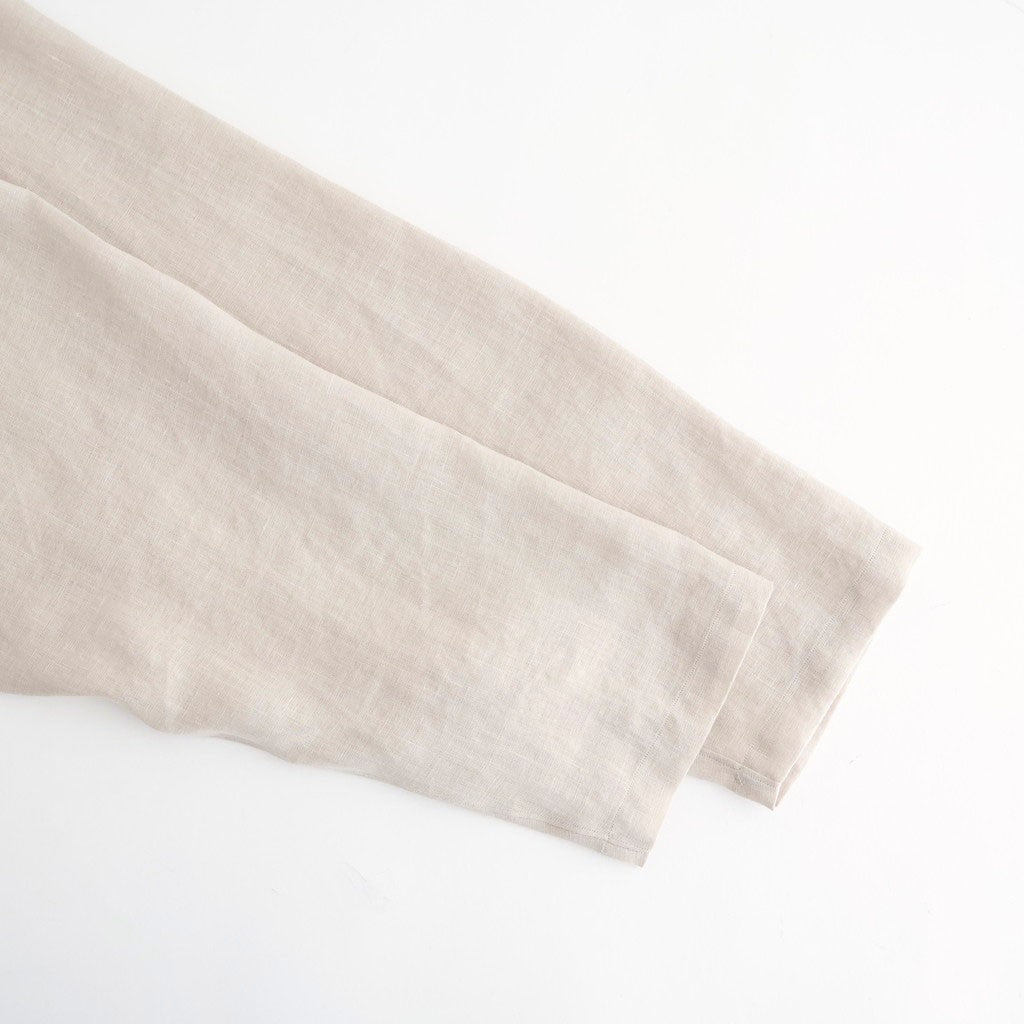 COMFORT FIT OPEN COLLAR SHIRT #TAUPE [A26A22SH02C]