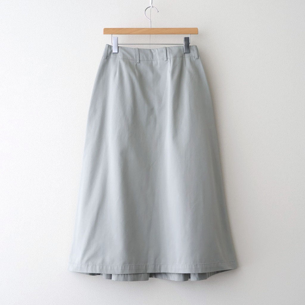 Chino Skirt #Light Gray [SUES400]