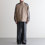 TRACK JACKET POLYESTER #BEIGE [DNA25B03-A]