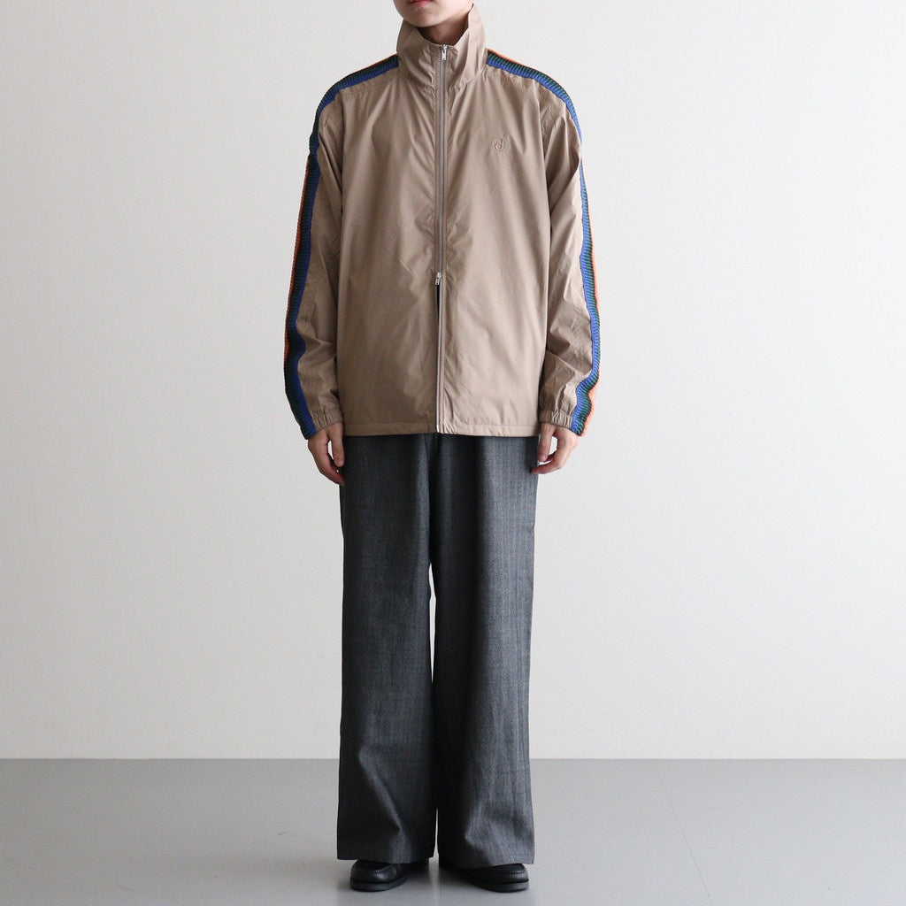TRACK JACKET POLYESTER #BEIGE [DNA25B03-A]