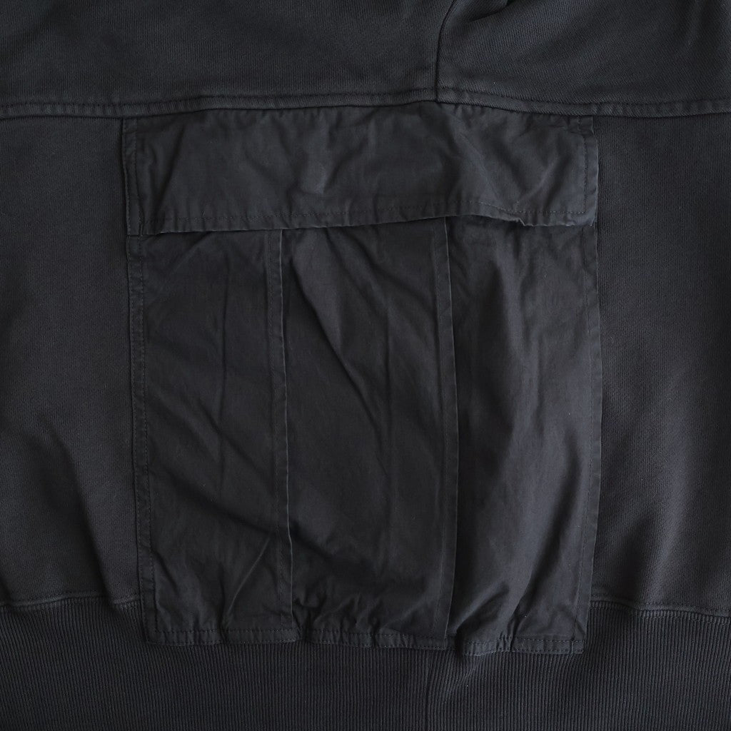 11oz Zip Up Hoodie #Black [N25FH046]