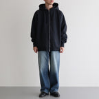 JUMBERCA URAKE ZIP UP PARKA #NAVY [BN-24FM-034]