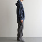 Hooded Pullover Sweat #Heather Navy [S25SH012]