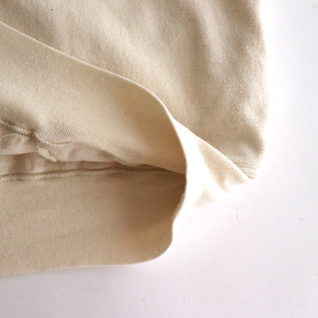 Co/Silk Nep Harf-Zip #Ivory [BHS24F038Si] – Diffusion