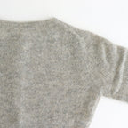 FAIRY ALPACA KN HENLY NECK #020 FOG [16852 60036]