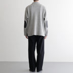 DOUBLE-PLEATED SMARTY TROUSER #ONYX [252OJ-PT08]