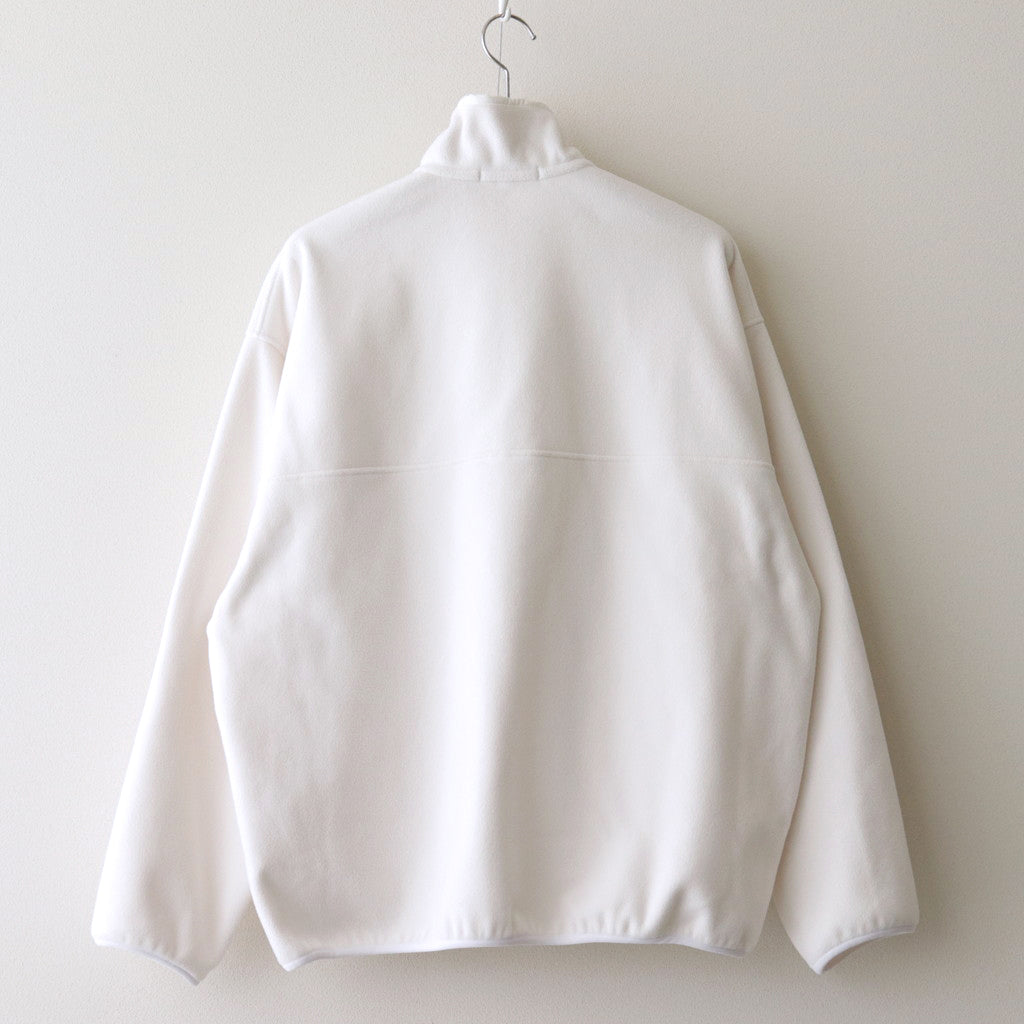RECYCLE POLYESTER FLEECE BZ #WHITE [17032 25328]
