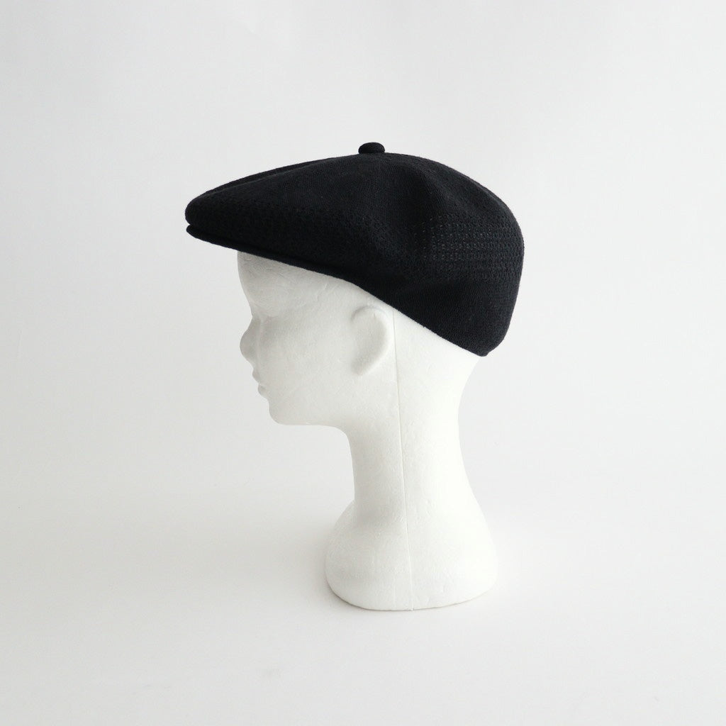 COTTON LINEN HUNTHING CAP - GENTLEMAN #BLACK [V01015]