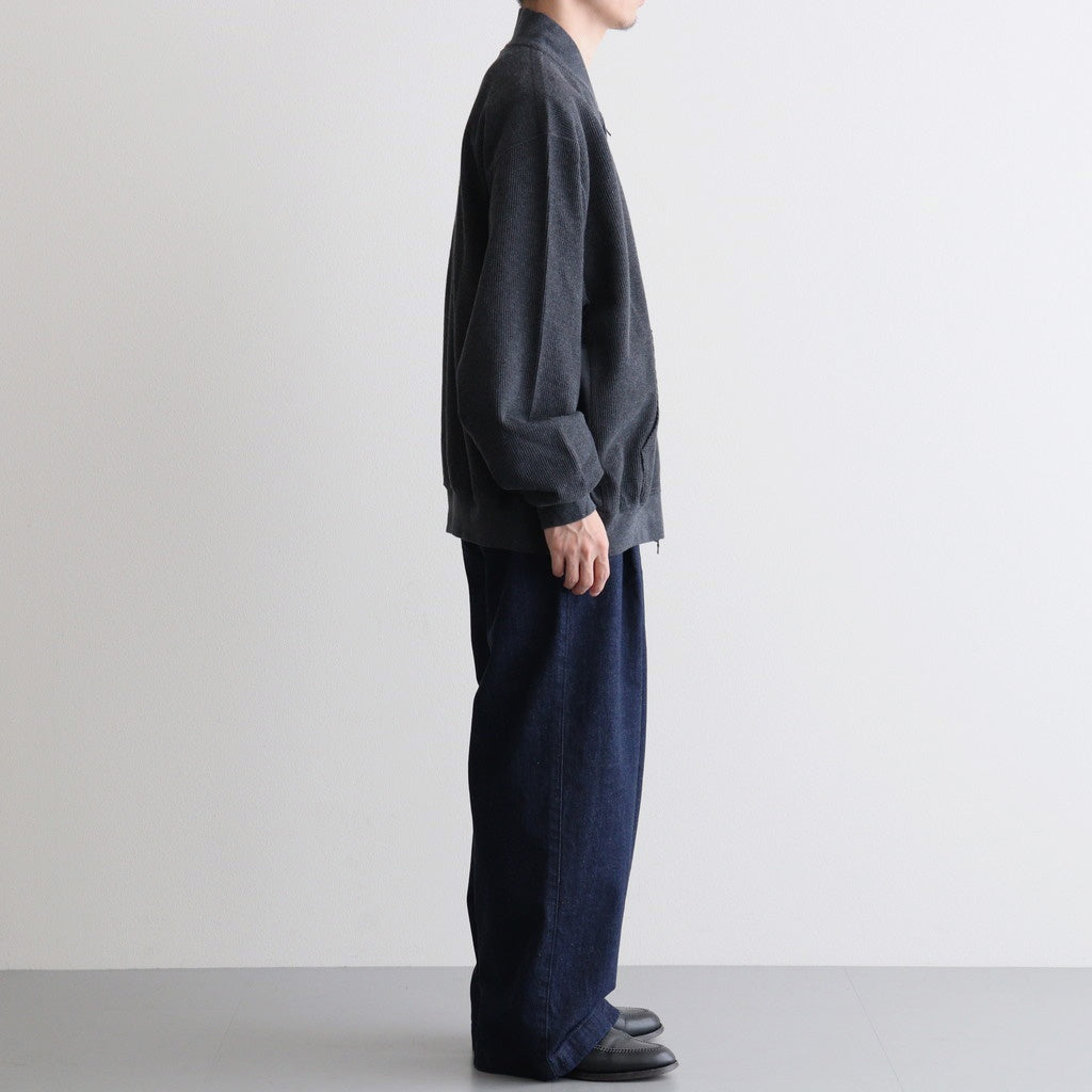 Rough&Smooth Thermal Blouson #HeatherCharcoal [bROOTS26F14]