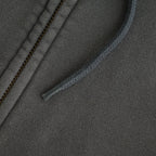 Garment Dyed Field Zip Up Hoodie #Asphalt Gray [N26FH057]