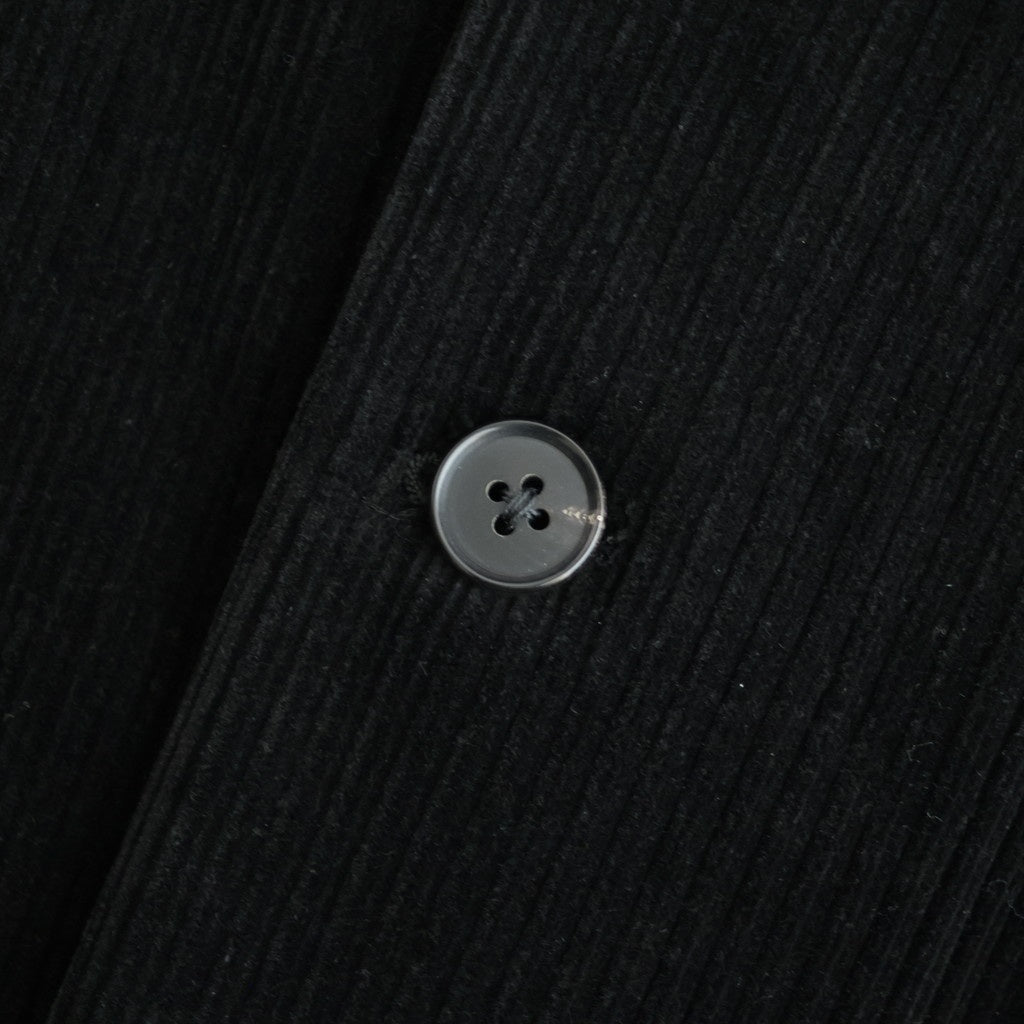MIXED-WALE CORDUROY TAILORED JACKET #BLACK [26W-BIS-JK11]