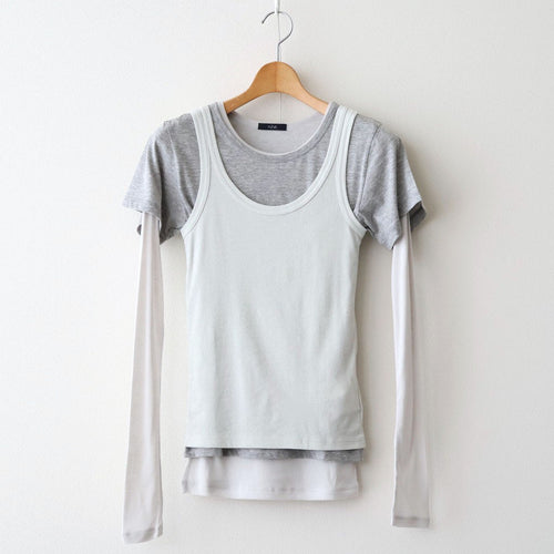 THREE LAYERED JERSEY P/O #110 ICE BLUE [16861 66043]