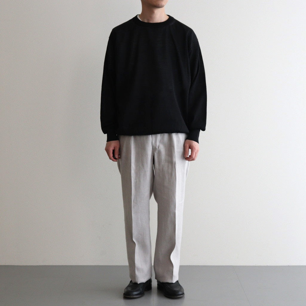 SIDE BUCKLE GURKHA TROUSER #PEWTER [251OJ-PT09]