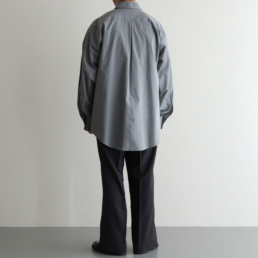 REGULAR STRAIGHT TROUSERS #CHARCOAL GRAY [M25C07PT02C]