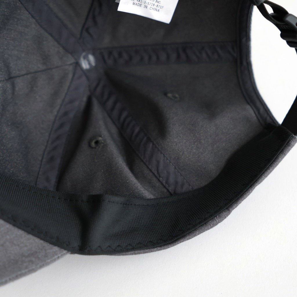 Washed Chino Cap #Heather Gray [S26FP067]