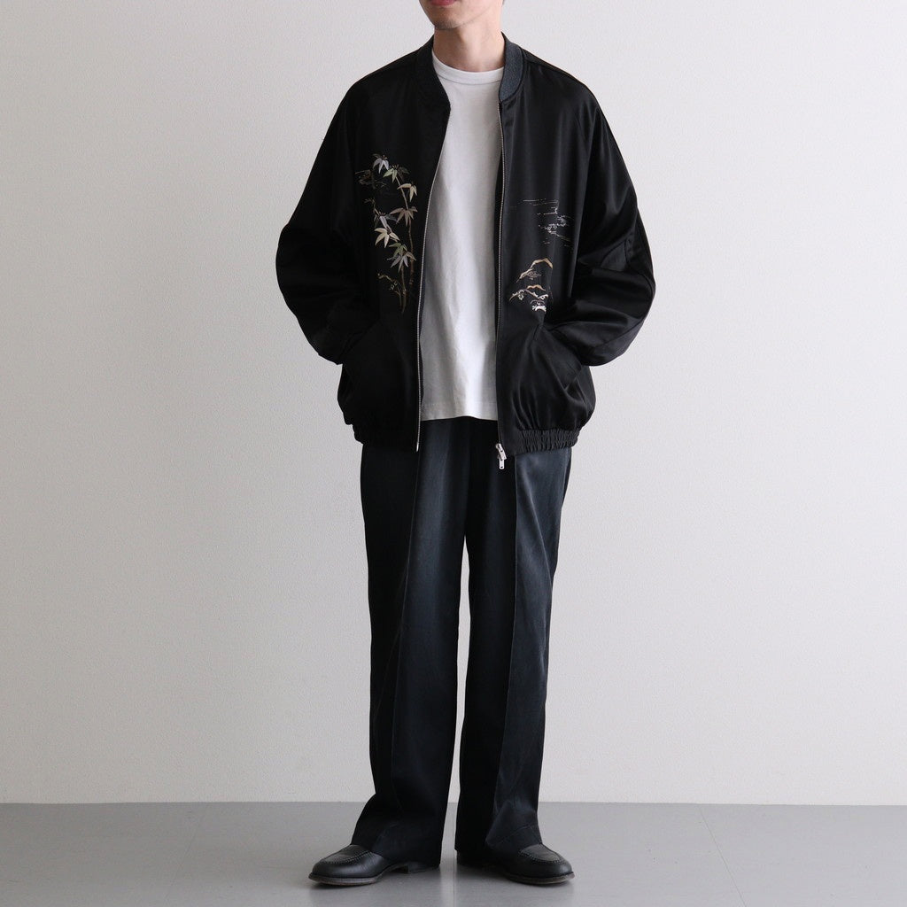 STUNNING RAYON SOUVENIR JACKET #ONYX [261OJ-JK25]