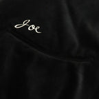 FADED VELVET SOUVENIR JACKET #GRAPHITE [242OJ-JK15]