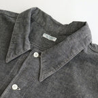 CHAMBRAY WORKADAY LS SHIRT #BLACK(FADE) [PMAT-LS05]