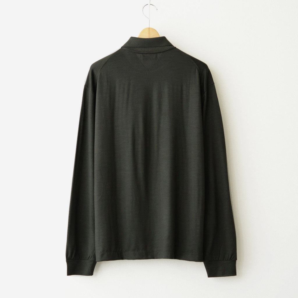 SHIRT CARDIGAN #DARK OLIVE [M26C15CS01C]