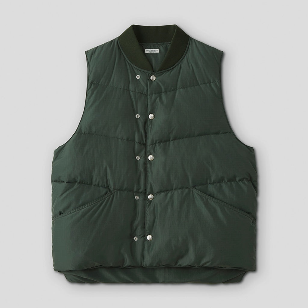 MOUNTAINEER DOWN VEST #FOREST [PMAS-VT03]