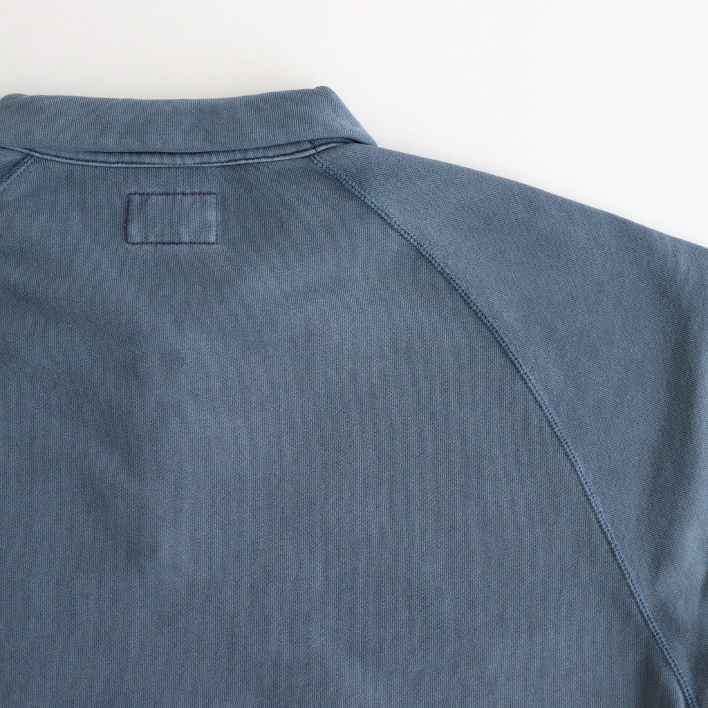 11oz Half Zip Sweatshirt #Sax [N25SH010] - Diffusion 三重県四日市