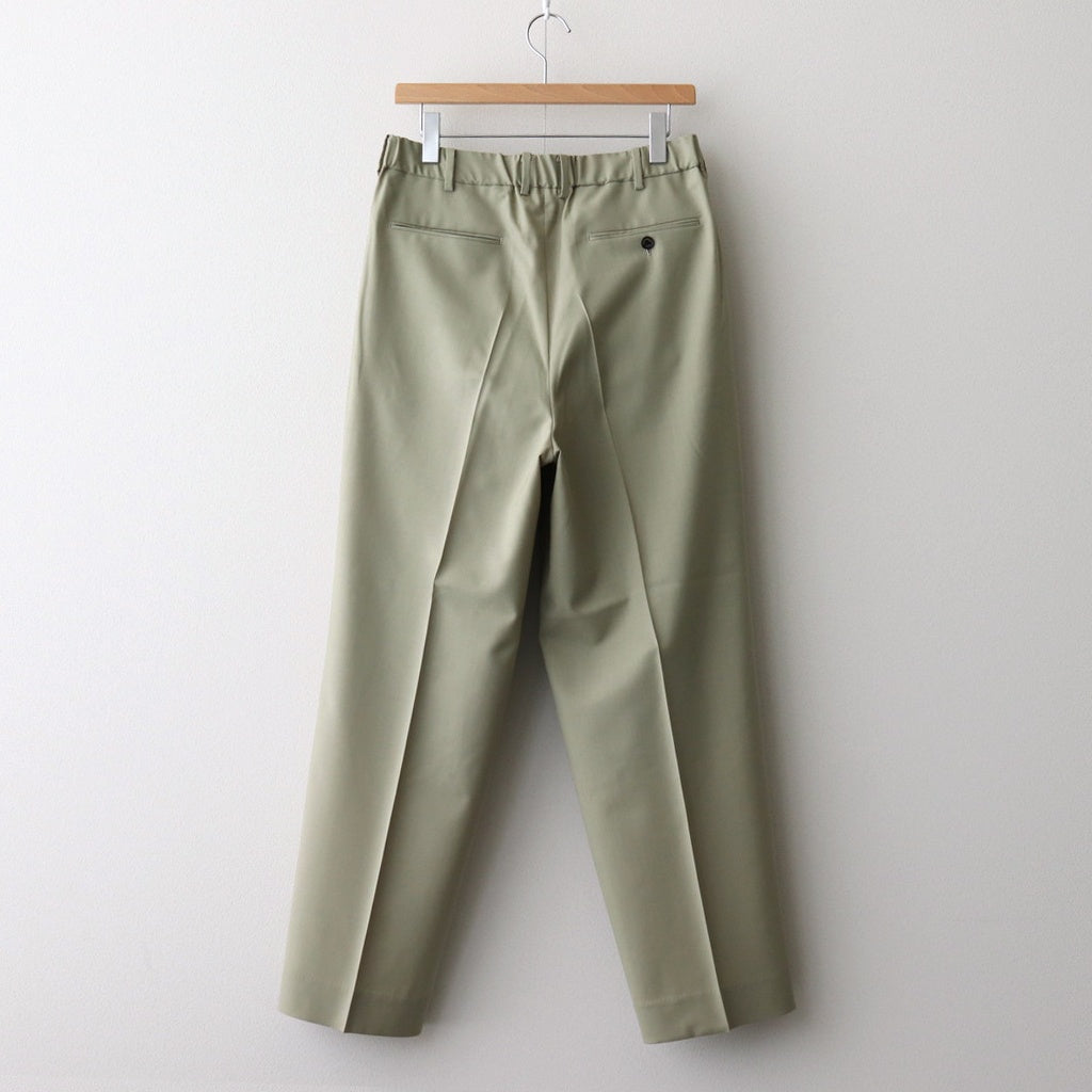 CLASSIC FIT DOUBLE PLEATED TROUSERS #BEIGE [A25A11PT01C]