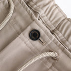 DOUBLE PLEATED EASY TROUSERS #LIGHT GRAY [A25C04PT02C]