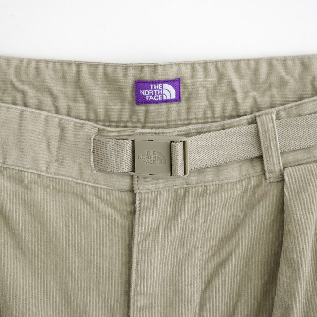 Corduroy Wide Straight Field Pants #Taupe [N26FC052]