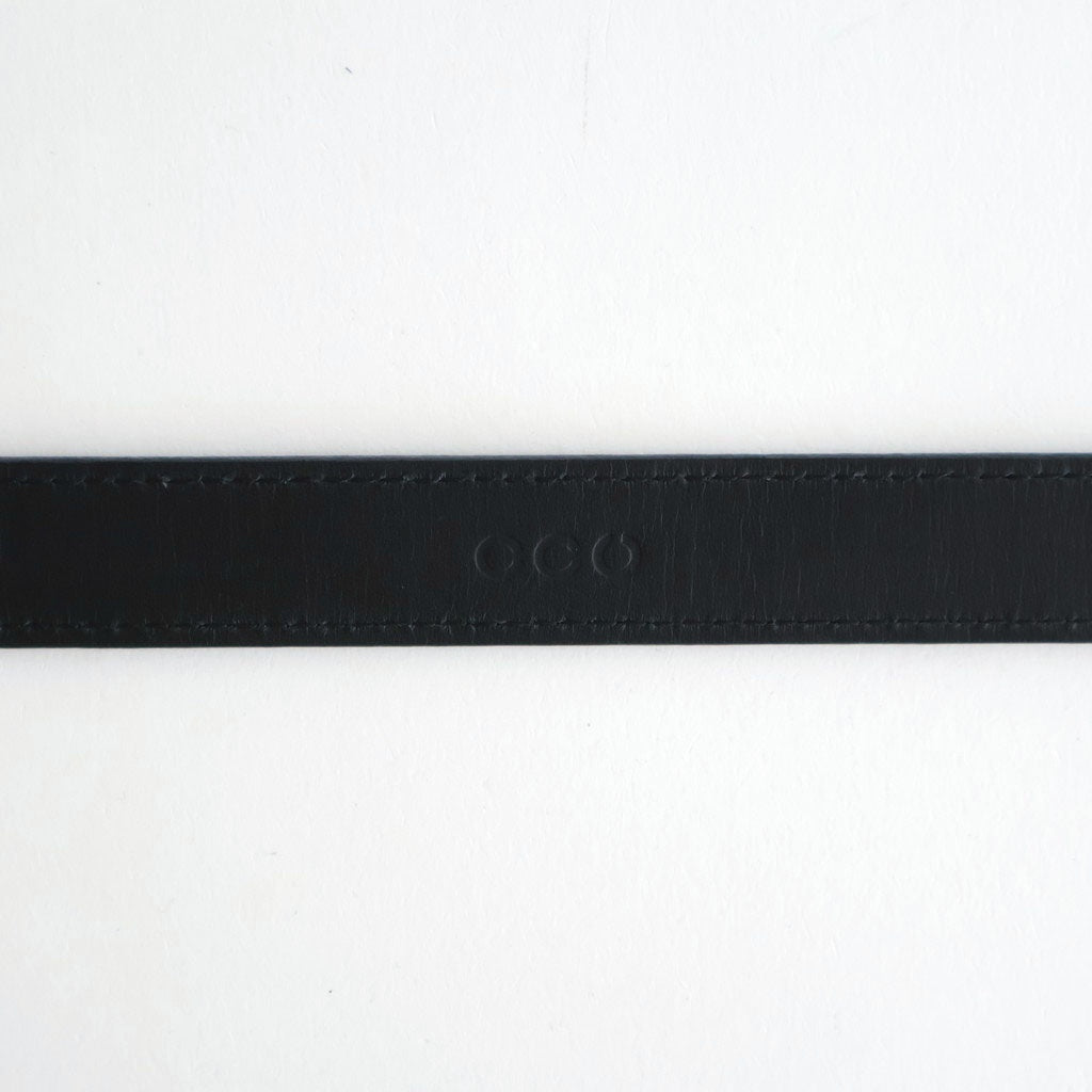 SLIDE BUCKLE BELT #BLACK [AC-16-C-GUIDI-5]
