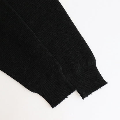 Wool Harf Cardigan ST V-neck #DARK Charcoal [NEP-AW2403]