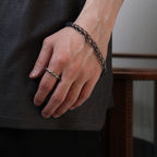 STEVE ARVISO Twisted Wire Ring #SILVER