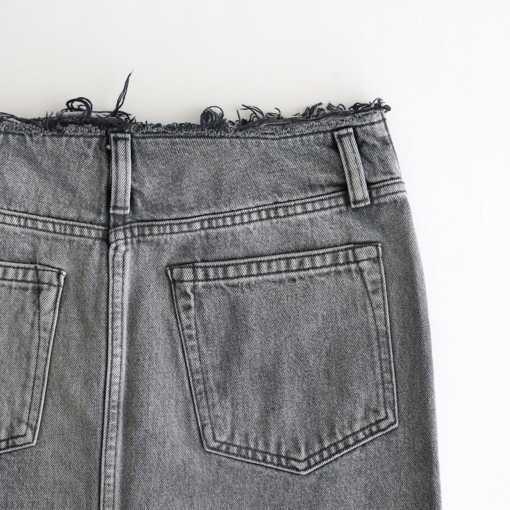 13.5oz DENIM SK FADE #ICE BLACK [16851 30050]