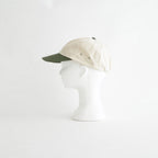 COMBINATION BILL CAP #IVORY×GREEN [PMAV-AC05]