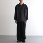 11oz Half Zip Sweatshirt #Charcoal [N25SH010]