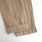 Silk/Cotton Nep Painter Pants #Beige [BHS26S006]