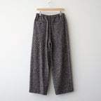 LOOP TWEED EASY WIDE PANTS #HERRINGBONE LOOP TWEED [26W-BIS-PT27H]