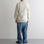 REVIVAL SILK CREW NECK #IVORY [BN-26SM-041]
