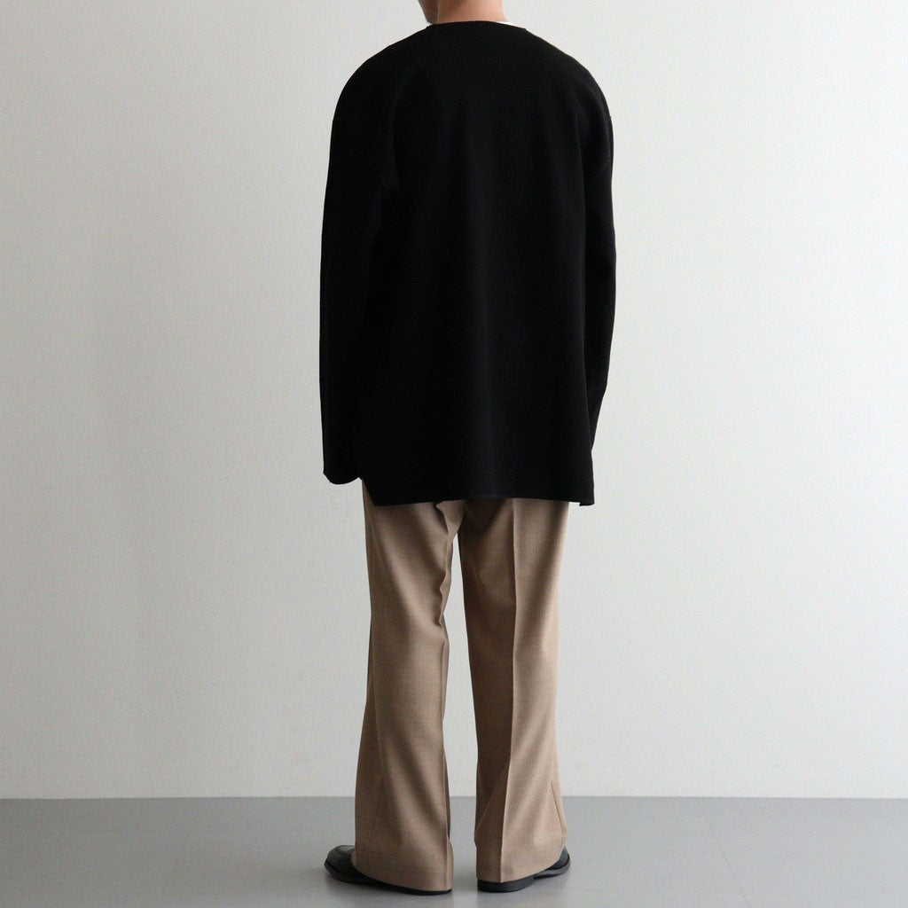 REGULAR FIT STRAIGHT TROUSERS #BEIGE [M26C06PT02C]