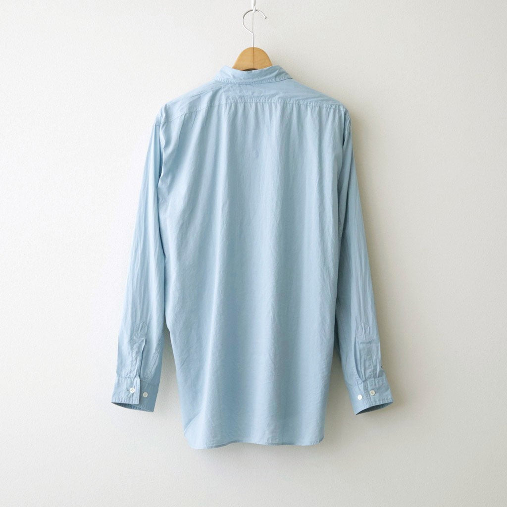 C/L LS WORK SHIRT #CHINA BLUE [PMAV-LS05]