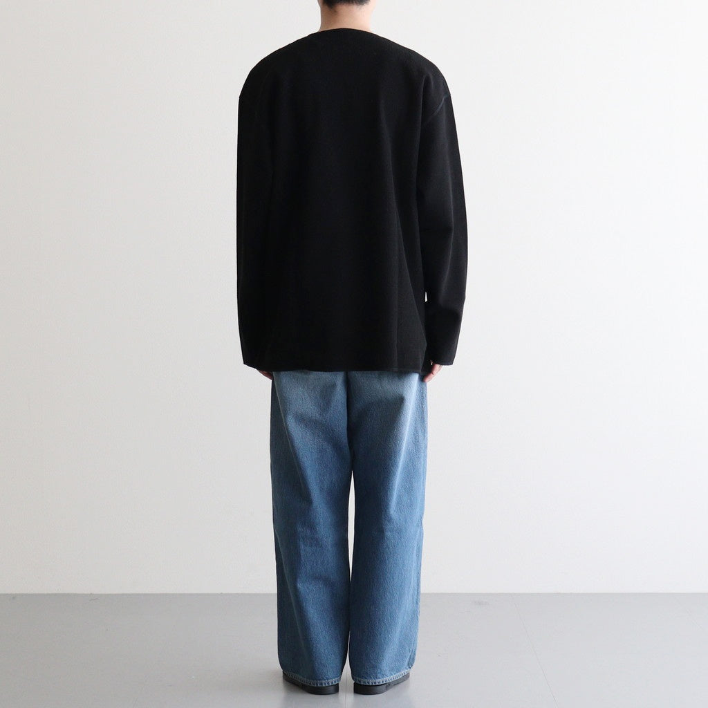 Rough&Smooth Thermal Over NeckL/S #Black [bROOTS24F30F25]