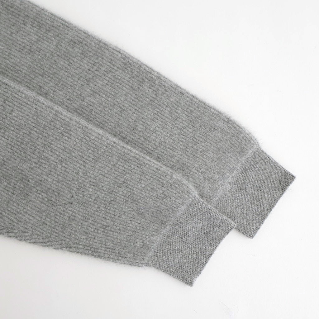 CASHMERE FOX CREW NECK #GRAY [BN-25FM-053]