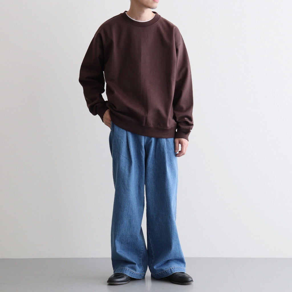 COMFORT SWEAT #DARK BROWN [A26C13CS04C]