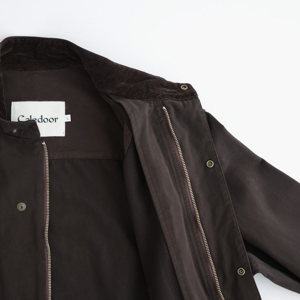 Cotton Chino UK STORM Jacket #Brown [6063-2502]