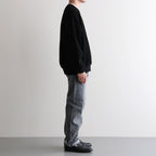 Selvage Denim Straight Pants #Vintage Black [S26FC076]